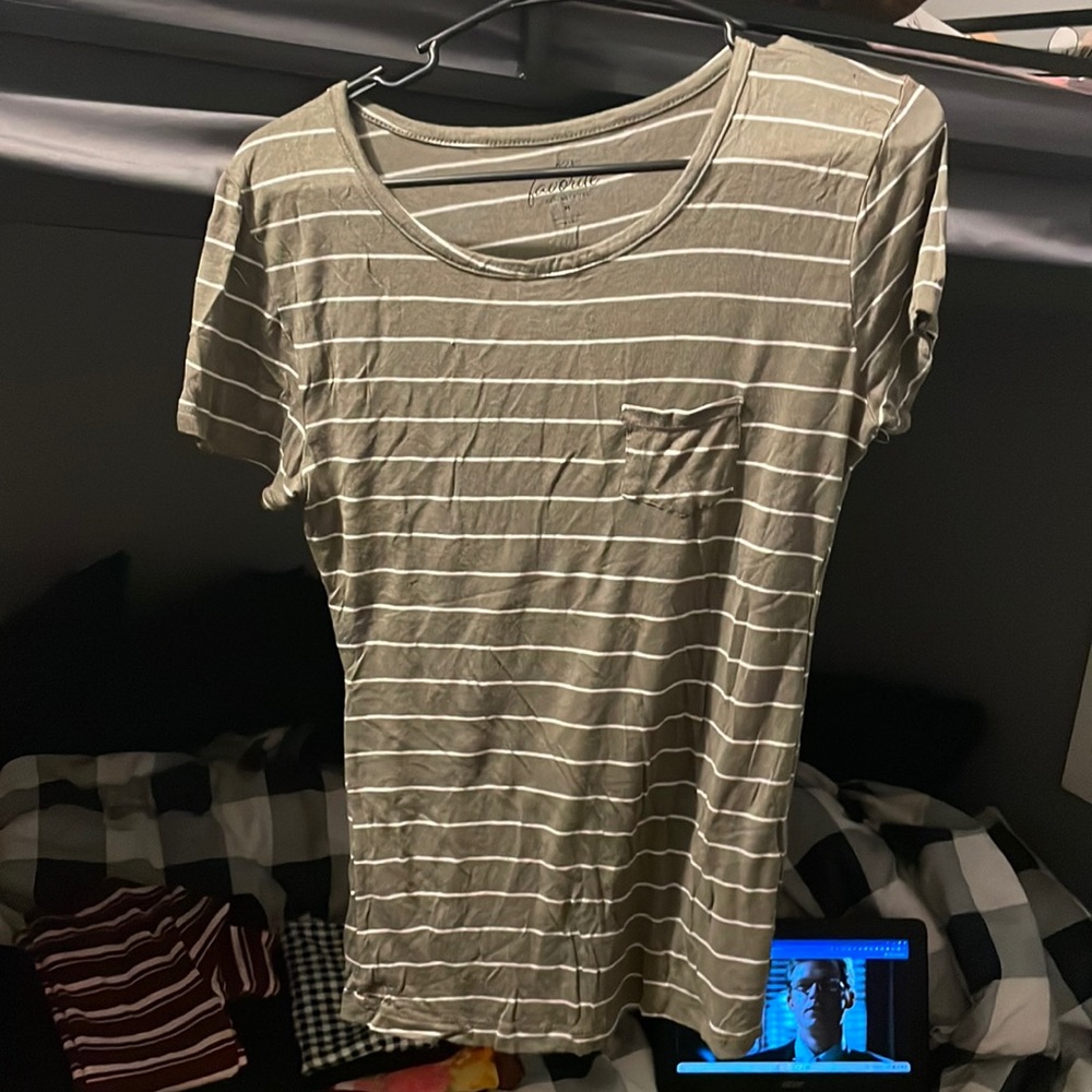 Striped Flowy tshirt